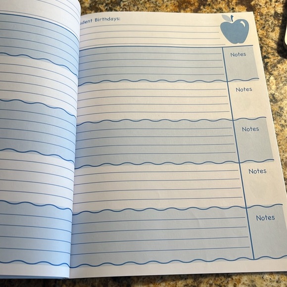 Teacher's Lesson Plan Book - Picture 2 of 4